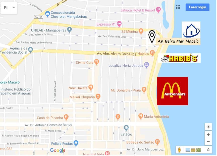 Apartamento Beira Mar Maceio ภายนอก รูปภาพ